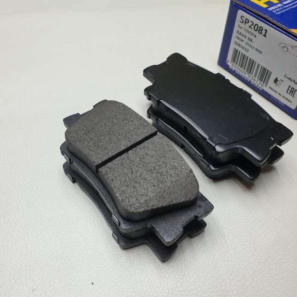 Колодки тормозные задние Toyota 04466-06070 Sangsin SP-2081 (PF1522,NP1016,D2269H)