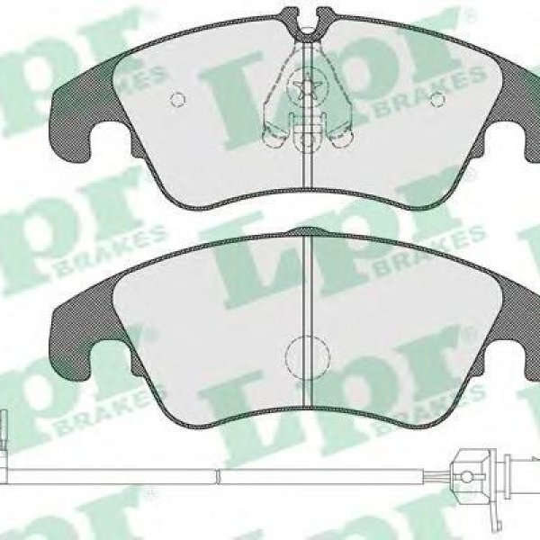 Колодки тормозные переднее Audi A4/S4 07-14 Lpr 05P1420A (GDB1768)