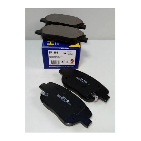 Колодки тормозные передние Hyundai Sonata YF 10/01- Kia Optima 11/01- Sangsin SP-1398