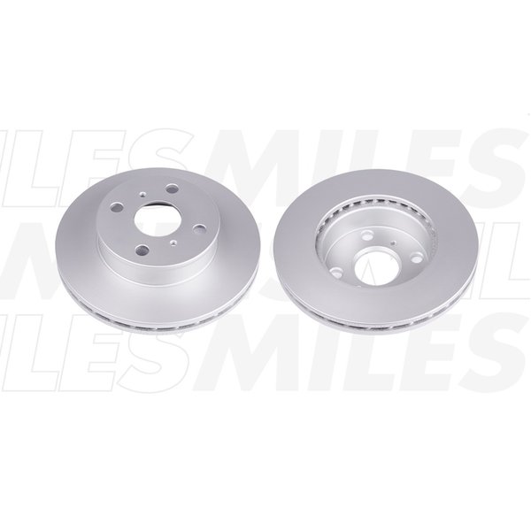 Диск тормозной перед Toyota 43512-12330 Miles K000513 Corolla 1.3-1.8 87-97 (DF7114) D=238
