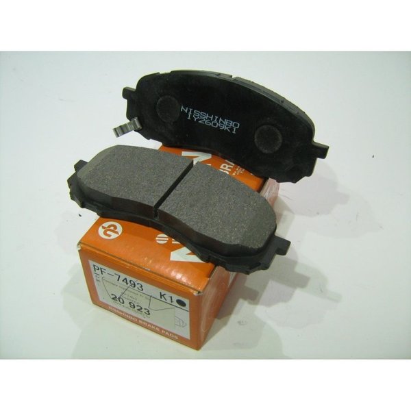 Колодки тормозные передние Nisshinbo NP-7007 (PF-7493)