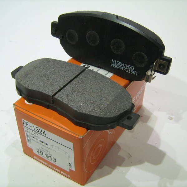 Колодки тормозные передние Nisshinbo NP-1073 (PF-1324)