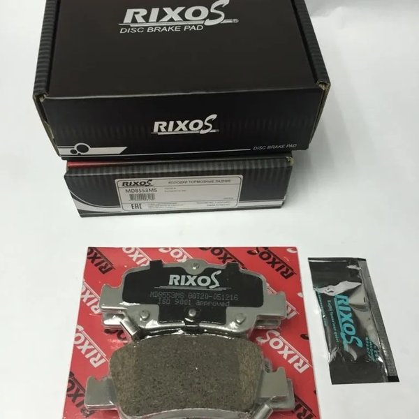 Колодки тормозные задние Toyota ZZE150 ZRE14#/15#/18# Rixos MD8553MS (PN1835,SP1501)