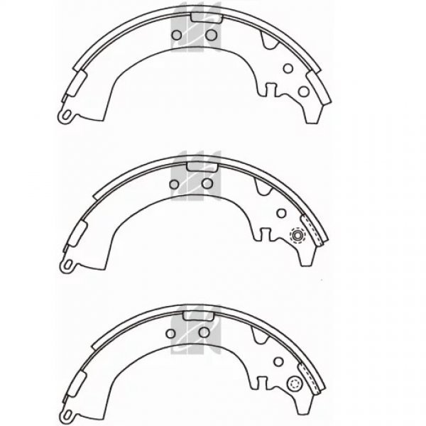 Колодки тормозные задние Toyota Kashiyama K-2333 ACA2# ZCA2# SXA1# барабан R=114