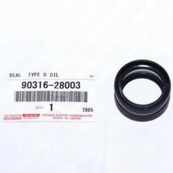 Сальник 28/37/19 АКПП Toyota many cars 4WD внутренний сдвоеный 90316-28003 Оригинал