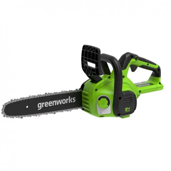Цепная пила аккумуляторная Greenworks G24CS25, 24 В, 25 см, без АКБ и ЗУ