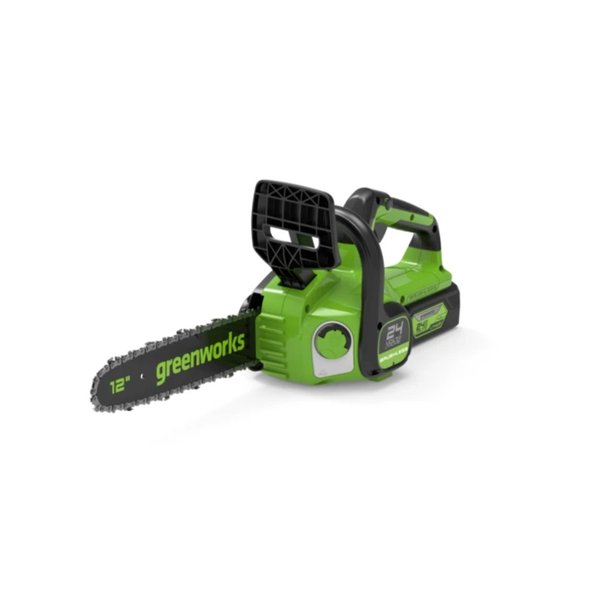 Цепная пила аккумуляторная Green Works GD24CS30, 24V, 30см, бесщеточная, без АКБ и ЗУ