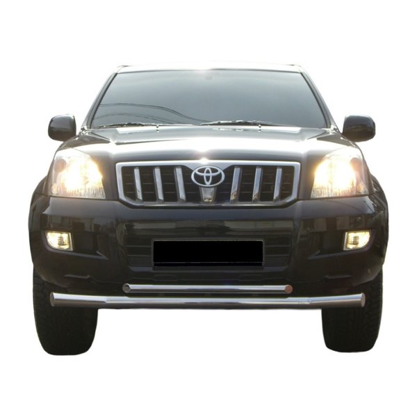 Защита переднего бампера Toyota LC Prado 2002-2020 нерж сталь TPZ-000154