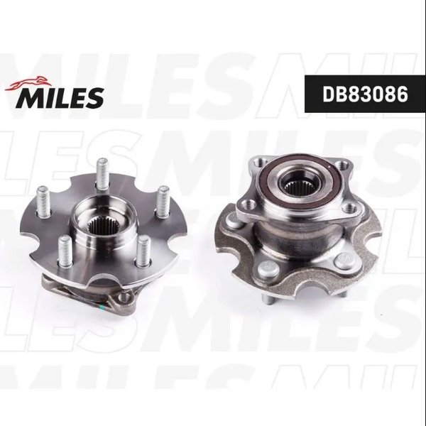 Ступица задн Toyota 42410-42040 Miles DB83086 ACA30/31/33 (58BWKH17B,0182-ACA30MR)