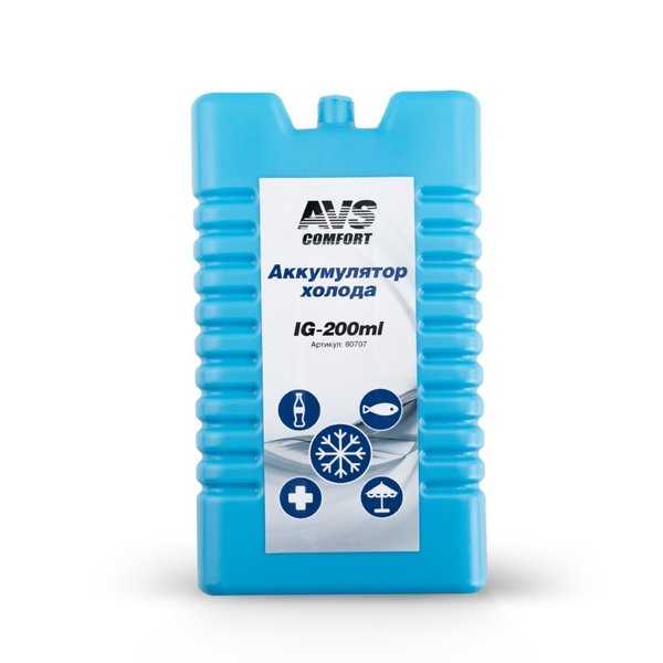 Аккумулятор холода AVS IG-200ml (пластик)	