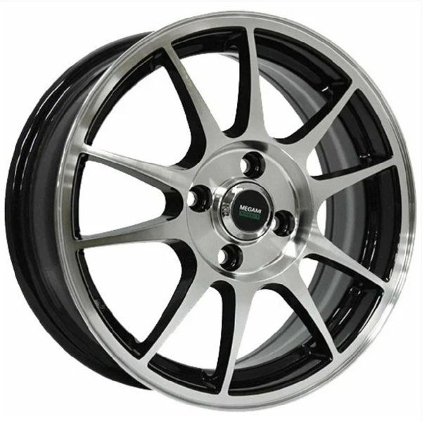 Диск литой 14*6 4*100 Et43 60,1 MGM-5 BKF Megami