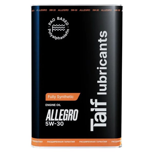 Масло моторное Taif Allegro 5W30 SP/GF-6 4