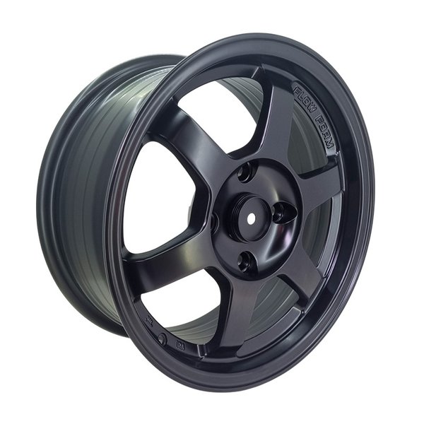 Диск литой 15*6,5 4*100 Et35 73,1 TE37 Matt Black (FSZ) Rays Flow Form