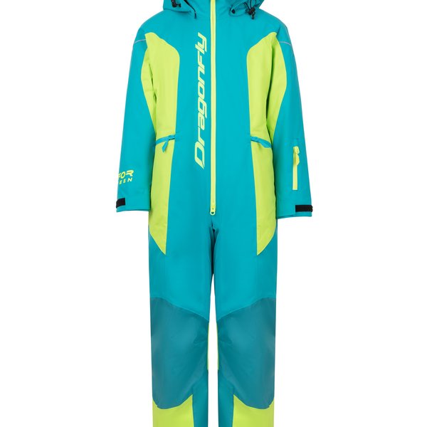 Комбинезон Junior Gravity Dark Green - Lime Dragonfly зимний утепл.(128-134)