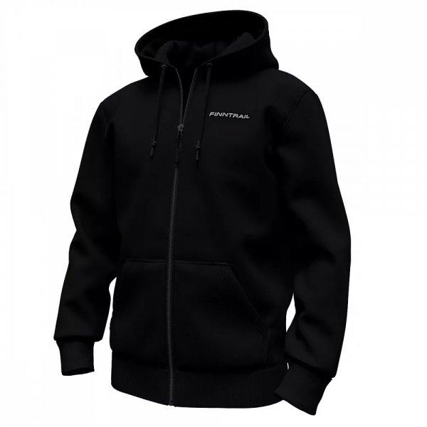 Толстовка Finntrail Logo Zip 6825 Black (M)