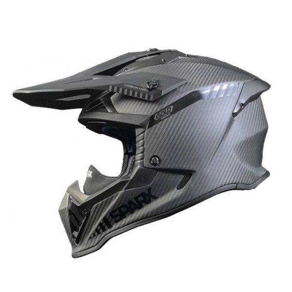 Шлем Sparx Thor Carbon 3K (A806) + Очки SPARX Thor (черный, M)
