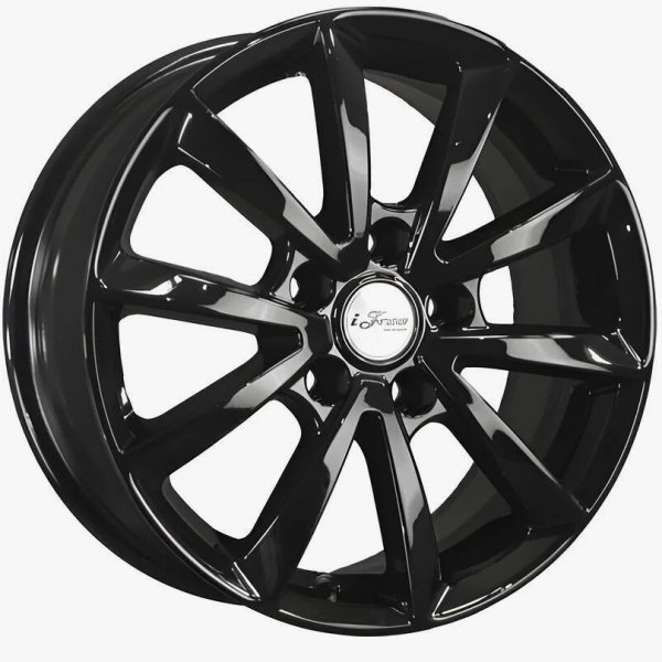Диск литой 16*6,5 5*114,3 Et45 60,1 Скайрим BK (КС907) iFree