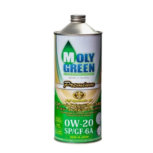 Масло моторное Molygreen Premium 0W20 SP/GF-6A 1л