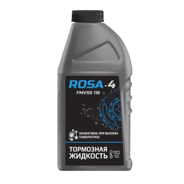 Жидкость тормозная ТосолСинтез Роса-4 DOT-3 Россия 455