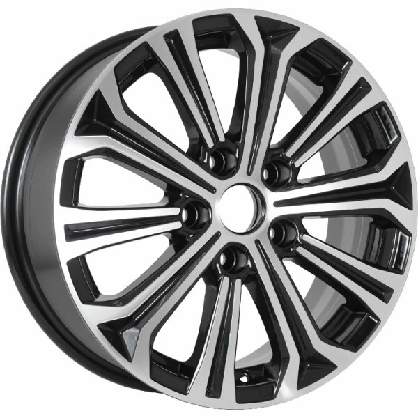 Диск литой 16*6,5 5*114,3 Et47 66,1 KHW1610 (Fluence) BLACK-FP Khomen 