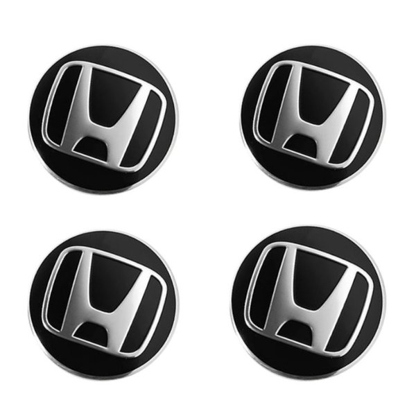 Стикер Honda 56,5 мм cерый 4 шт