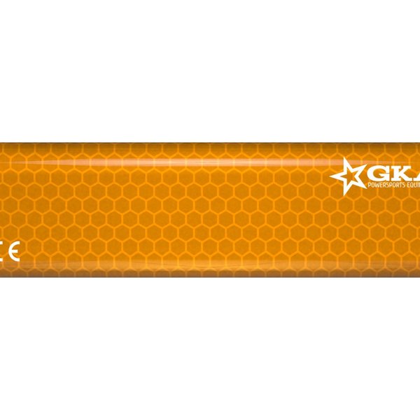 Светоотражающий катафот оранжевый GKA (2шт) 