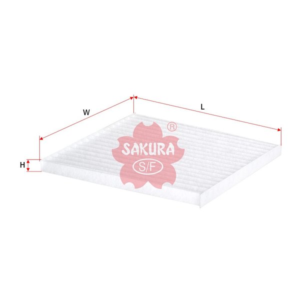 Фильтр салонный Sakura CA-18370 (IF0339K Green/LAC-329C Lynx) Индонезия