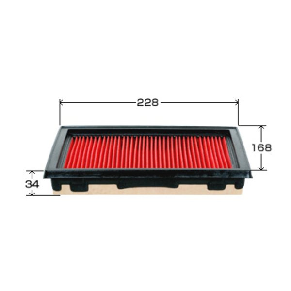 Фильтр воздушный Vic A-2019  Япония