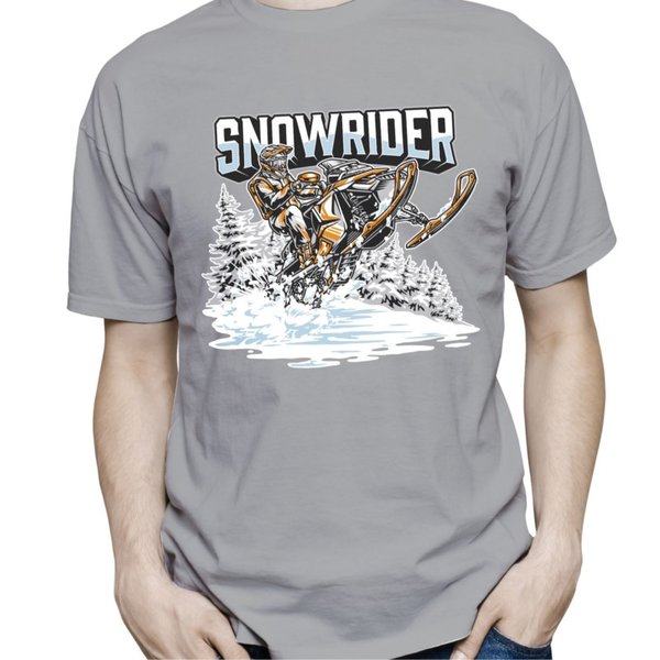 Футболка Top Sports Snowrider Grey, 2XL